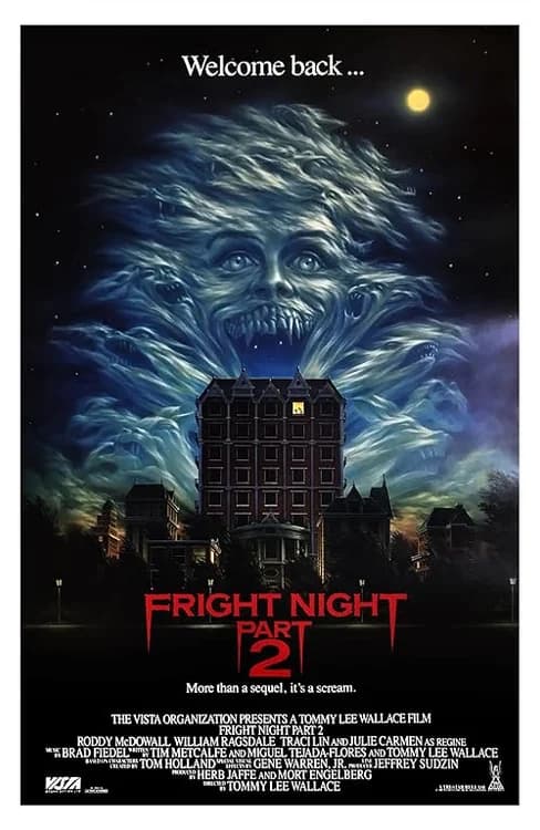 Fright Night Part 2 film posteri