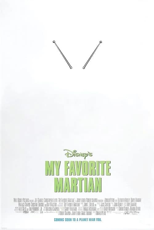 My Favorite Martian film posteri
