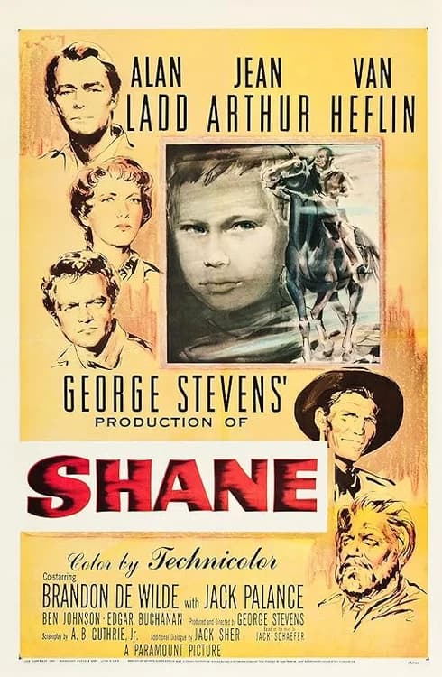 Shane film posteri