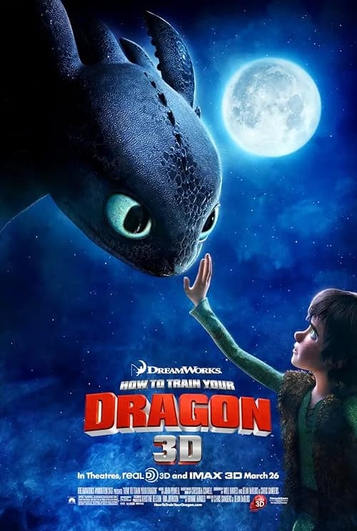 How to Train Your Dragon film posteri